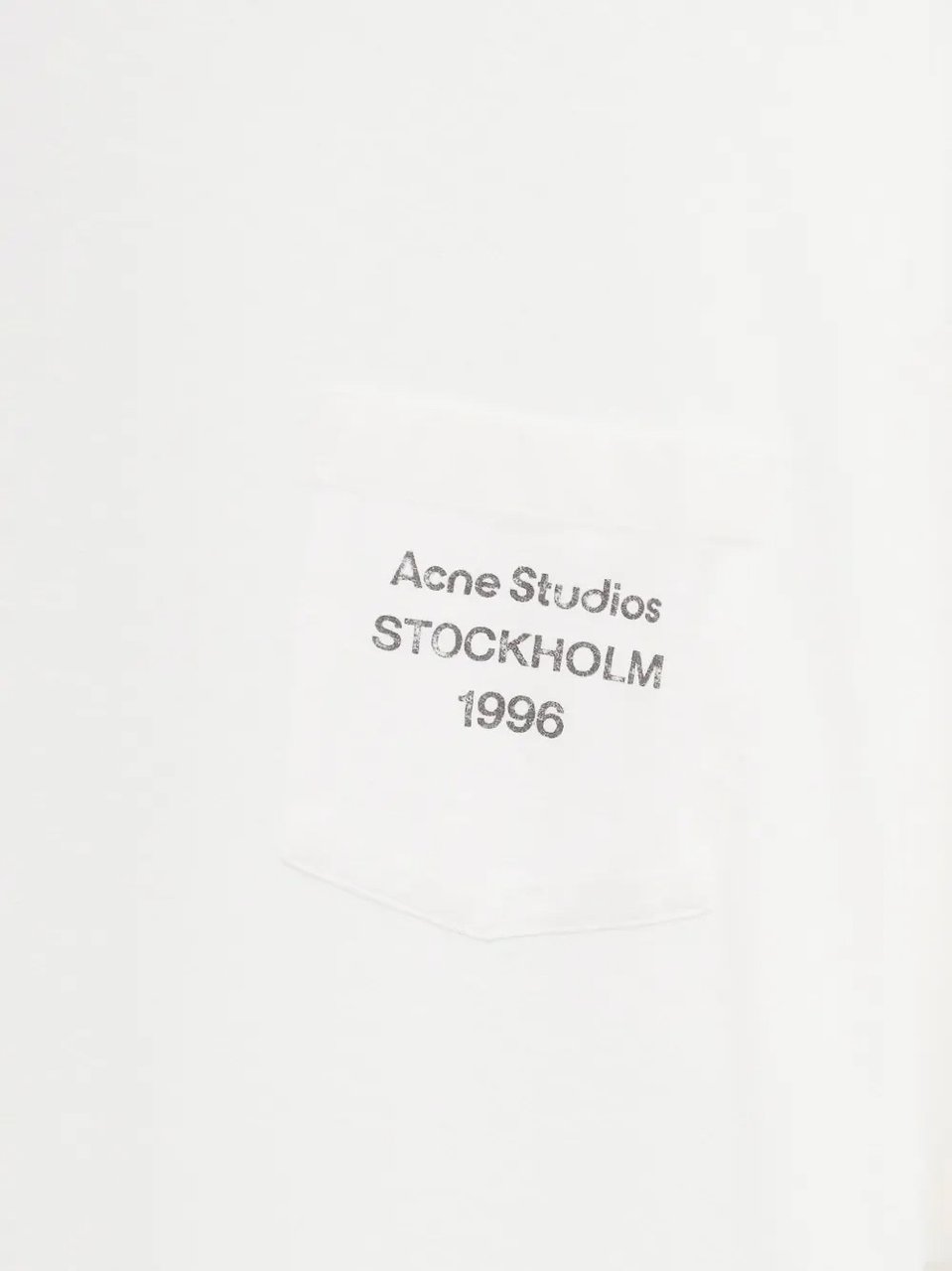 Acne Studios T-shirt Off White Wit
