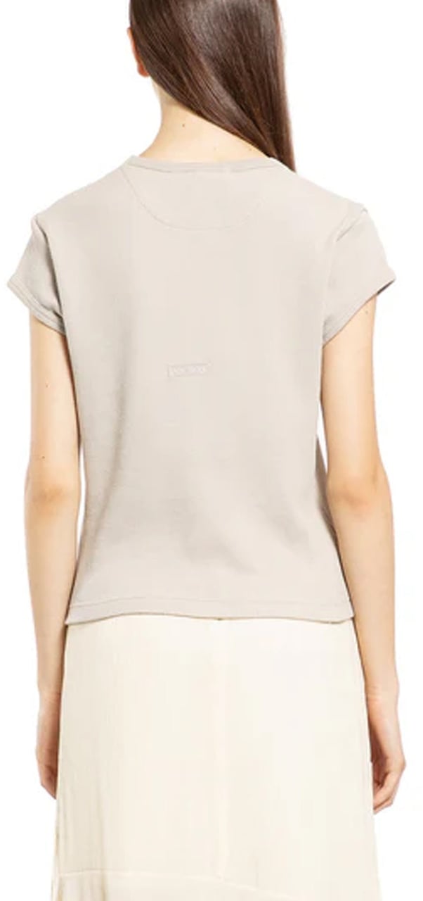 Acne Studios Acne Studios Cotton T-shirt Beige