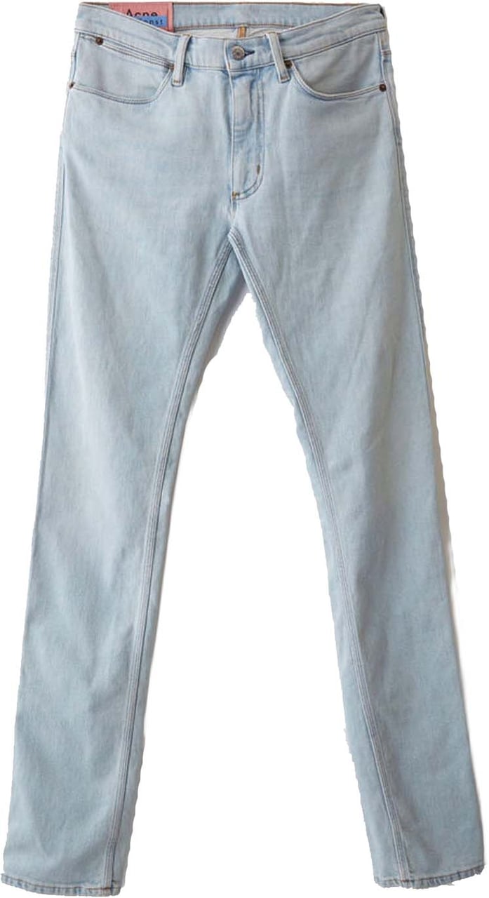 Acne Studios Blå Konst Denim Jeans Blauw