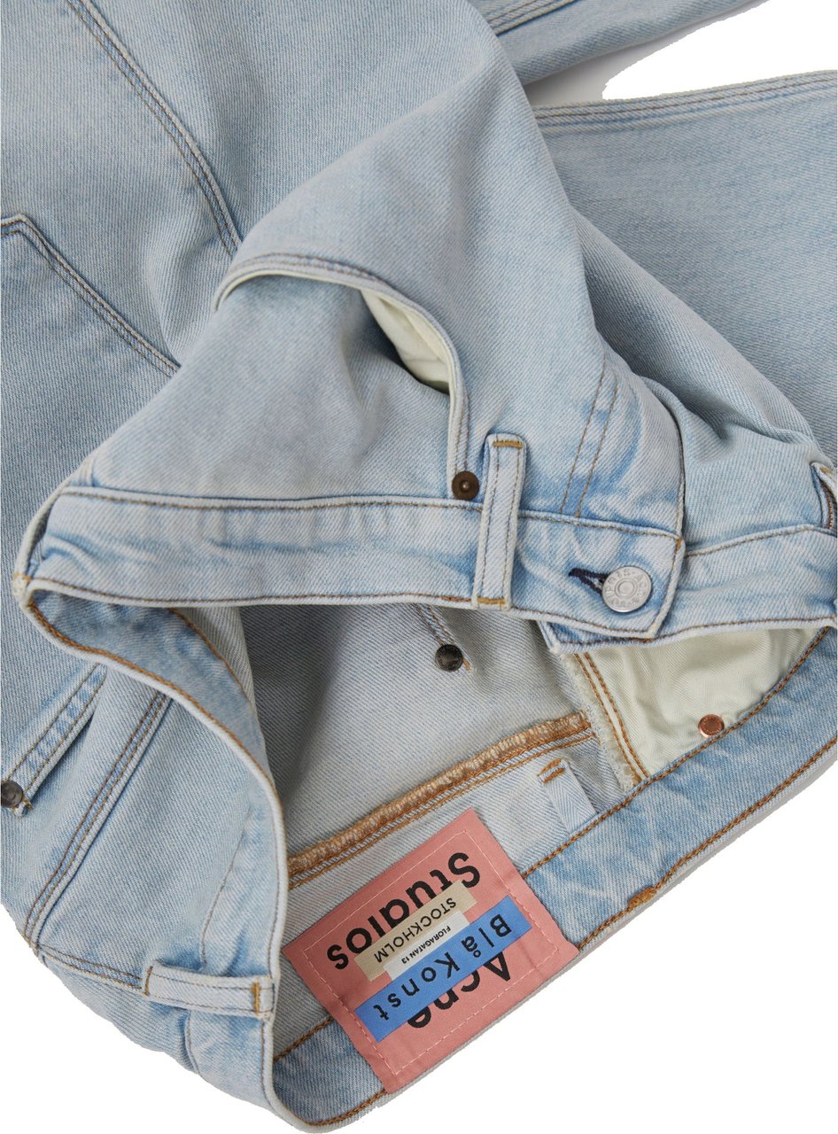 Acne Studios Blå Konst Denim Jeans Blauw