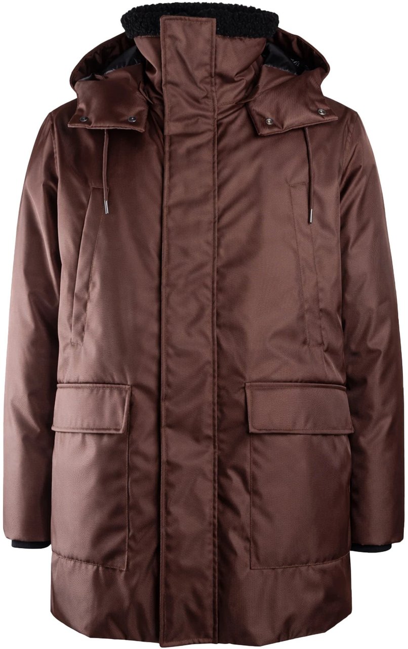 ADD Add Jackets Brown Man Dierenprint