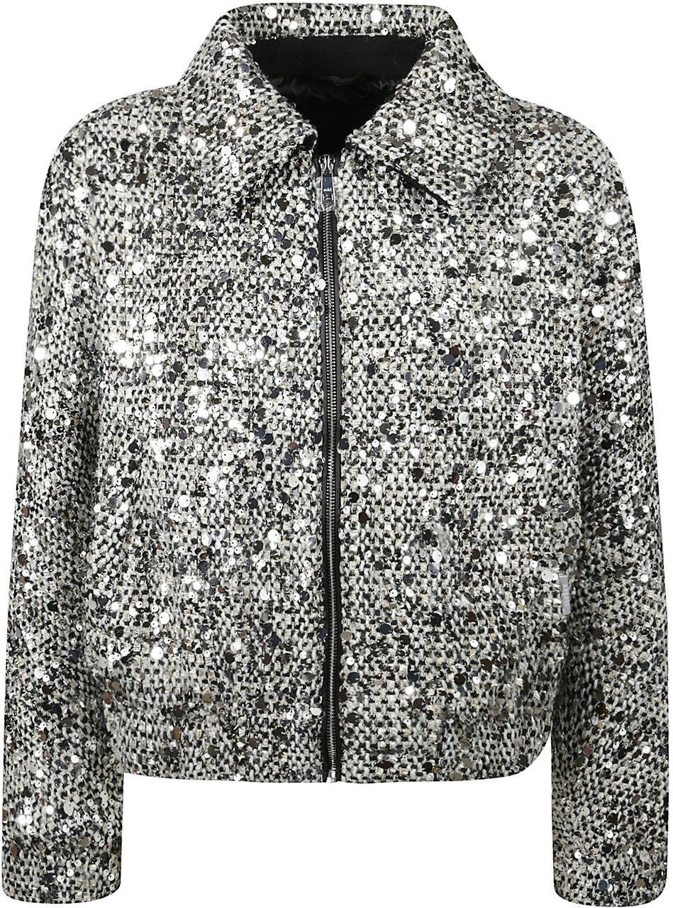 ADD Down Bomber Jacket Metallic Metallic
