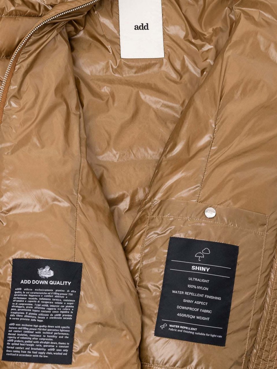ADD Down Jackets Bronze Divers