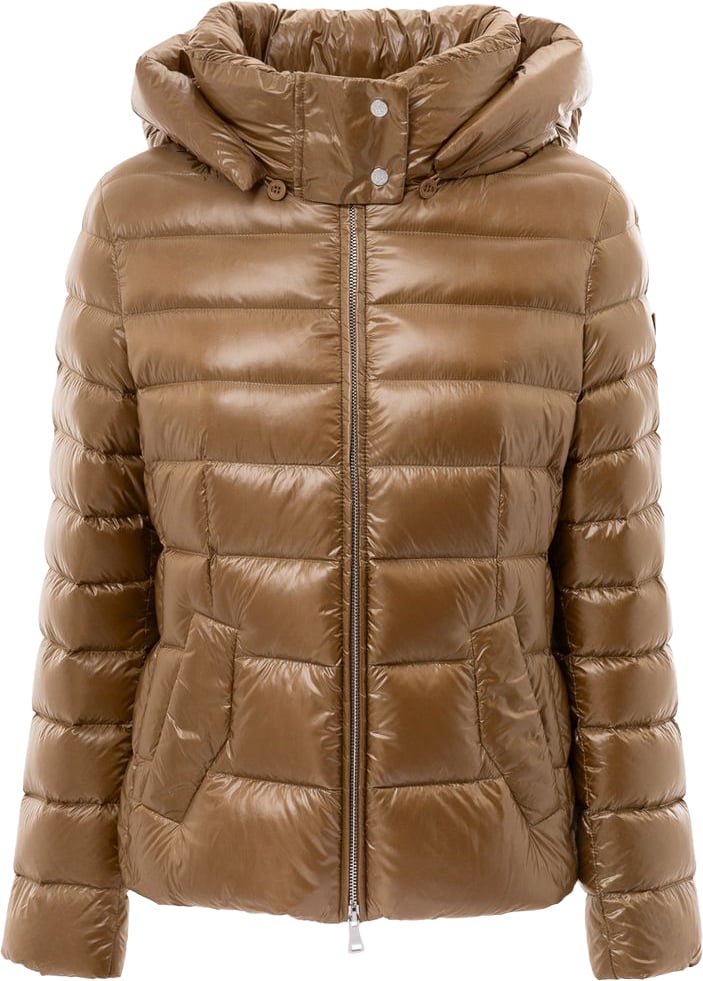 Add Bronze Polyamide Jackets And Coat Metallic