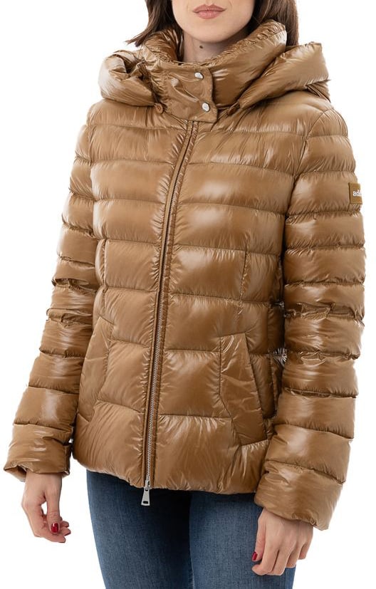 Add Bronze Polyamide Jackets And Coat Metallic