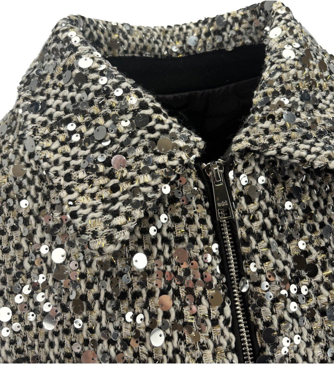 ADD ADD STARLIGHT BOMBER JACKET Zilver