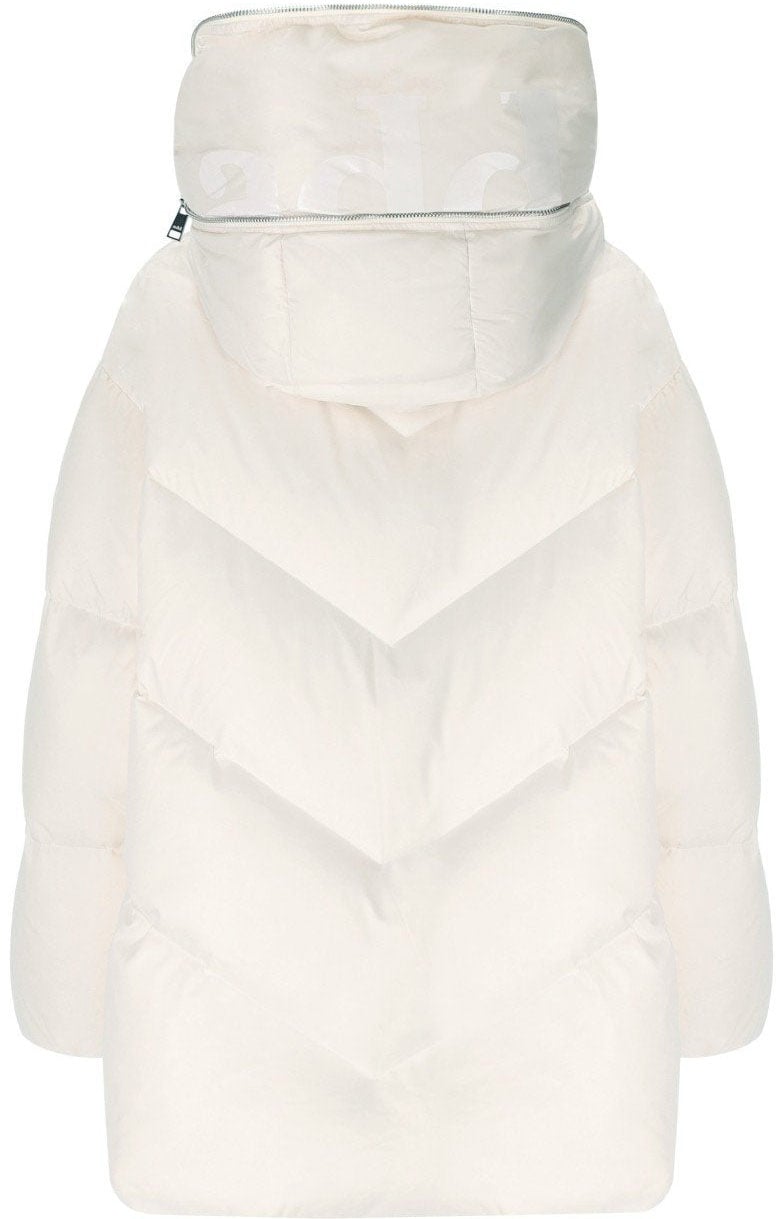 ADD ADD AMADEUS RICE HOODED DOWN JACKET Wit