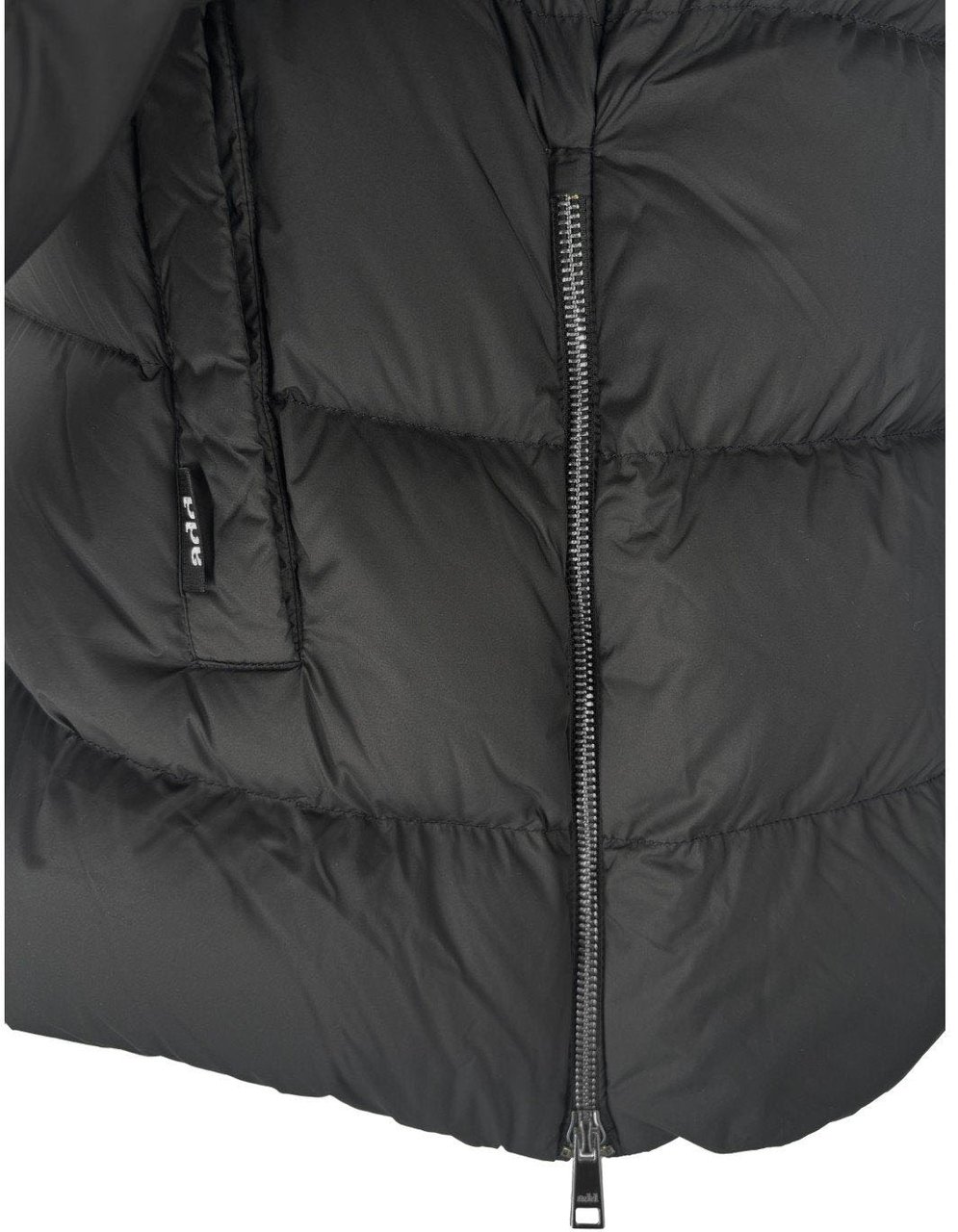ADD ADD COCOON HOODED DOWN JACKET Zwart