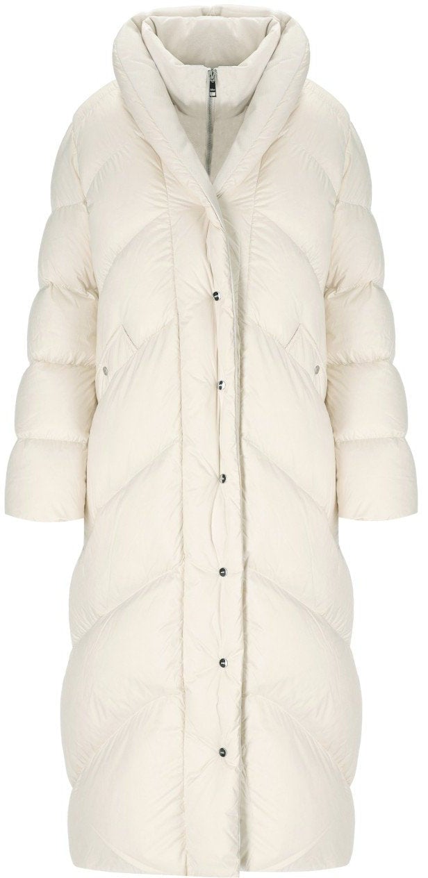 ADD ADD COCOON RICE LONG DOWN JACKET Wit
