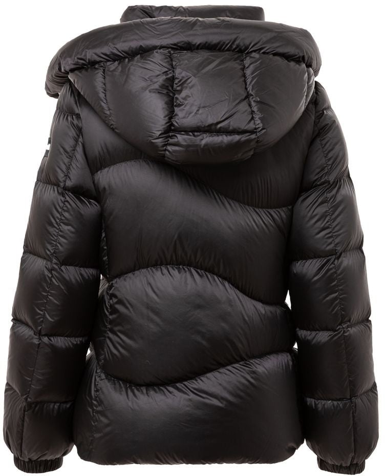 Add Black Polyamide Coat Zwart