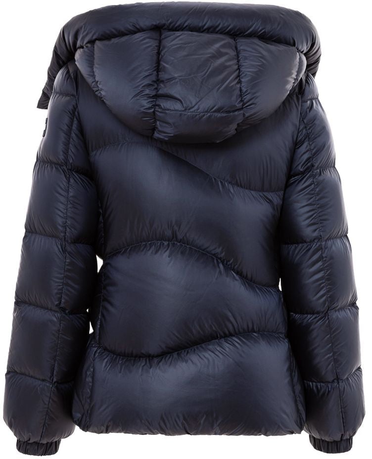 Add Blue Polyamide Coat Blauw