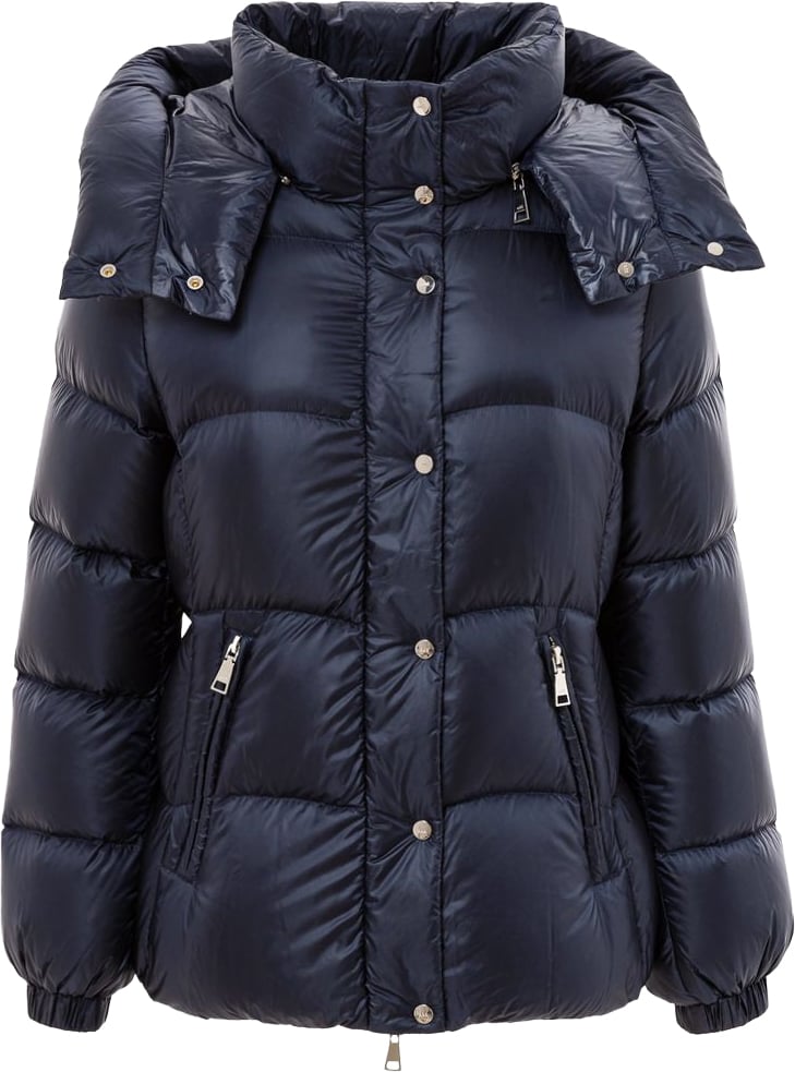 Add Blue Polyamide Coat Blauw