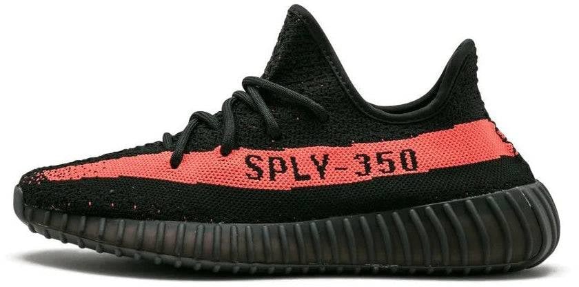 Adidas Adidas Yeezy Boost 350 V2 Core Black Red Zwart