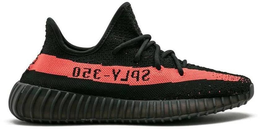 Adidas Adidas Yeezy Boost 350 V2 Core Black Red Zwart