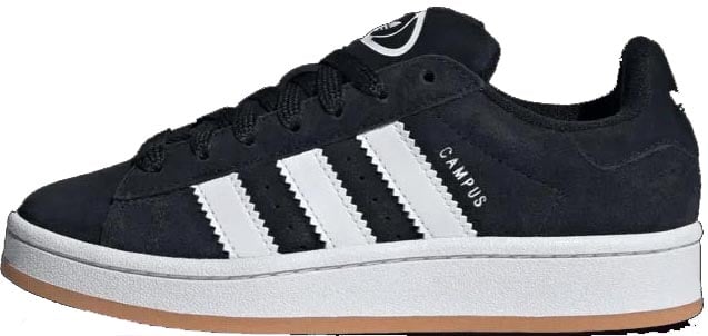 Adidas Adidas Campus 00s Black Gum (Kids) Zwart
