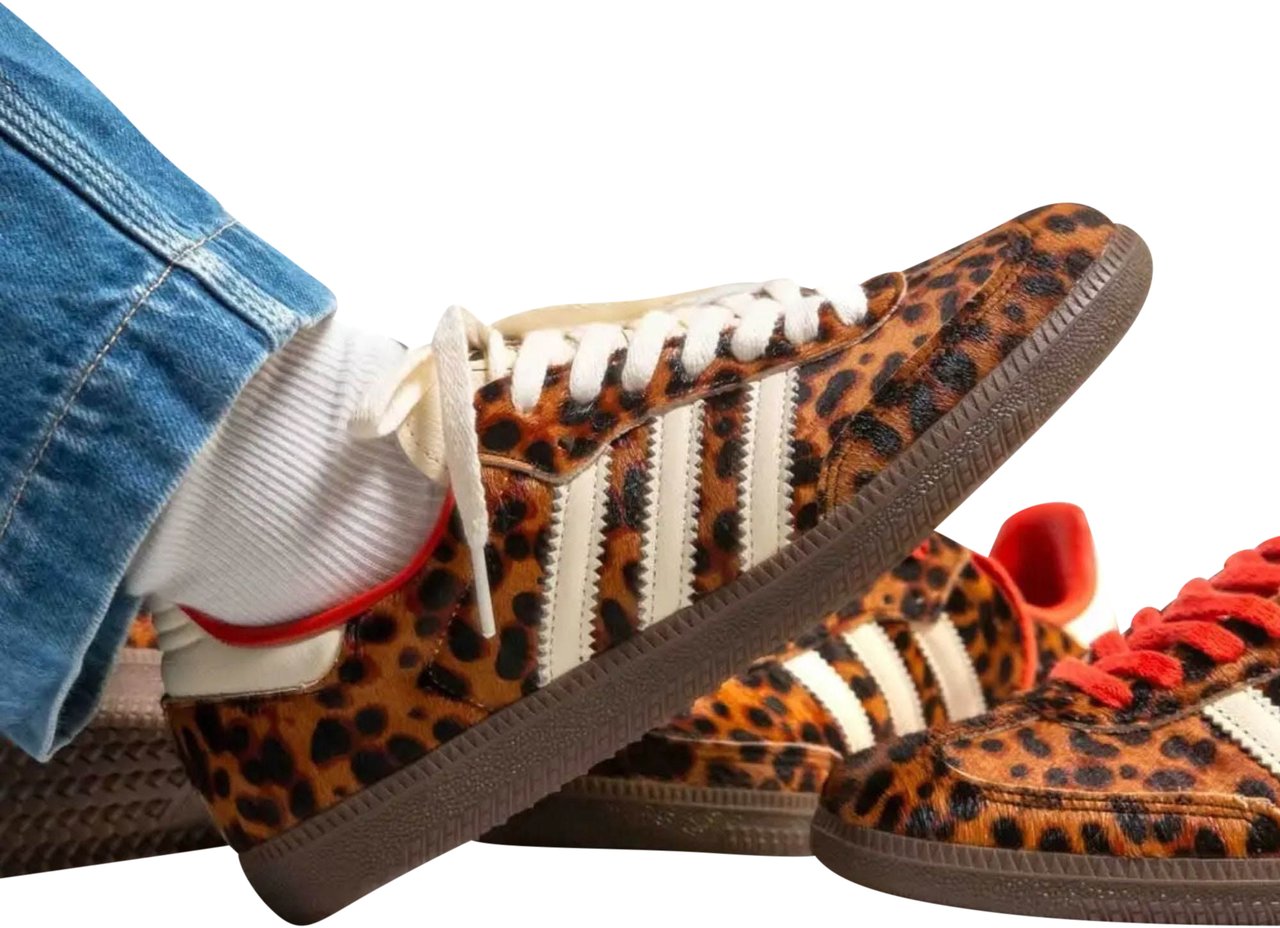 Adidas Adidas Samba OG Preloved Red Leopard Divers
