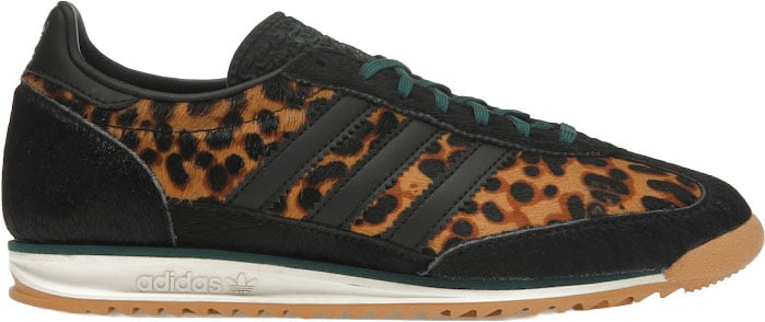 adidas SL 72 OG Leopard Print Collegiate Green (Women's) Divers