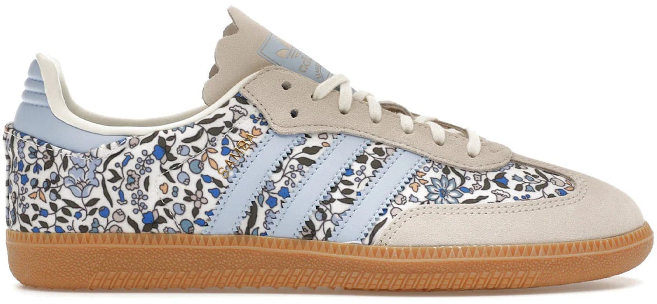 Adidas adidas Samba OG Liberty London Blue Floral (GS) Blauw