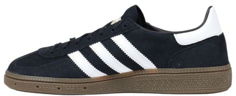 Adidas Originals Black Suede Leather Low Top Sneakers Zwart