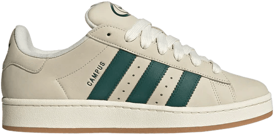 Adidas Adidas Campus 00s Cream White Collegiate Green Beige