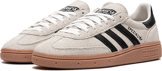 Adidas Adidas Handball Spezial Aluminum Core Black (Women's) Beige