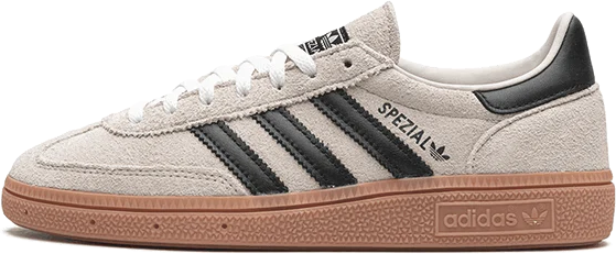 Adidas Adidas Handball Spezial Aluminum Core Black (Women's) Beige
