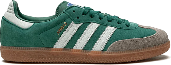 Adidas Adidas Samba OG Collegiate Green Gum Grey Toe Groen