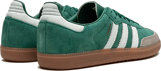 Adidas Adidas Samba OG Collegiate Green Gum Grey Toe Groen
