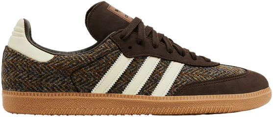 Adidas Adidas Samba OG Dark Brown Tweed Bruin