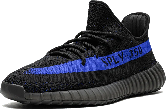 Adidas Adidas Yeezy Boost 350 V2 Dazzling Blue Zwart