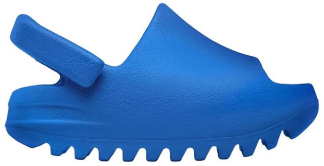 Adidas Adidas Yeezy Slide Azure Kids Blauw