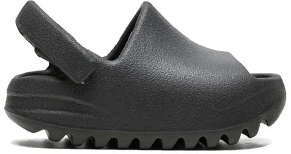 Adidas Adidas Yeezy Slide Dark Onyx Kids Zwart