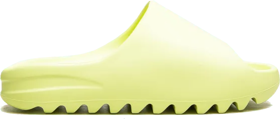 Adidas Yeezy Slide Glow Green (Restock Pair 2022) Geel