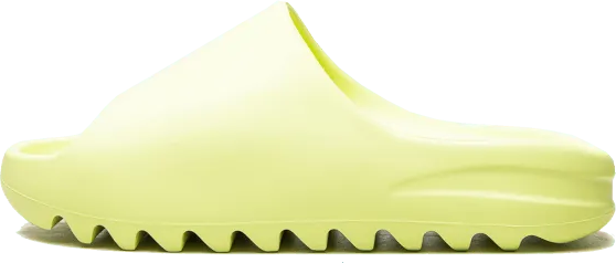 Adidas Yeezy Slide Glow Green (Restock Pair 2022) Geel