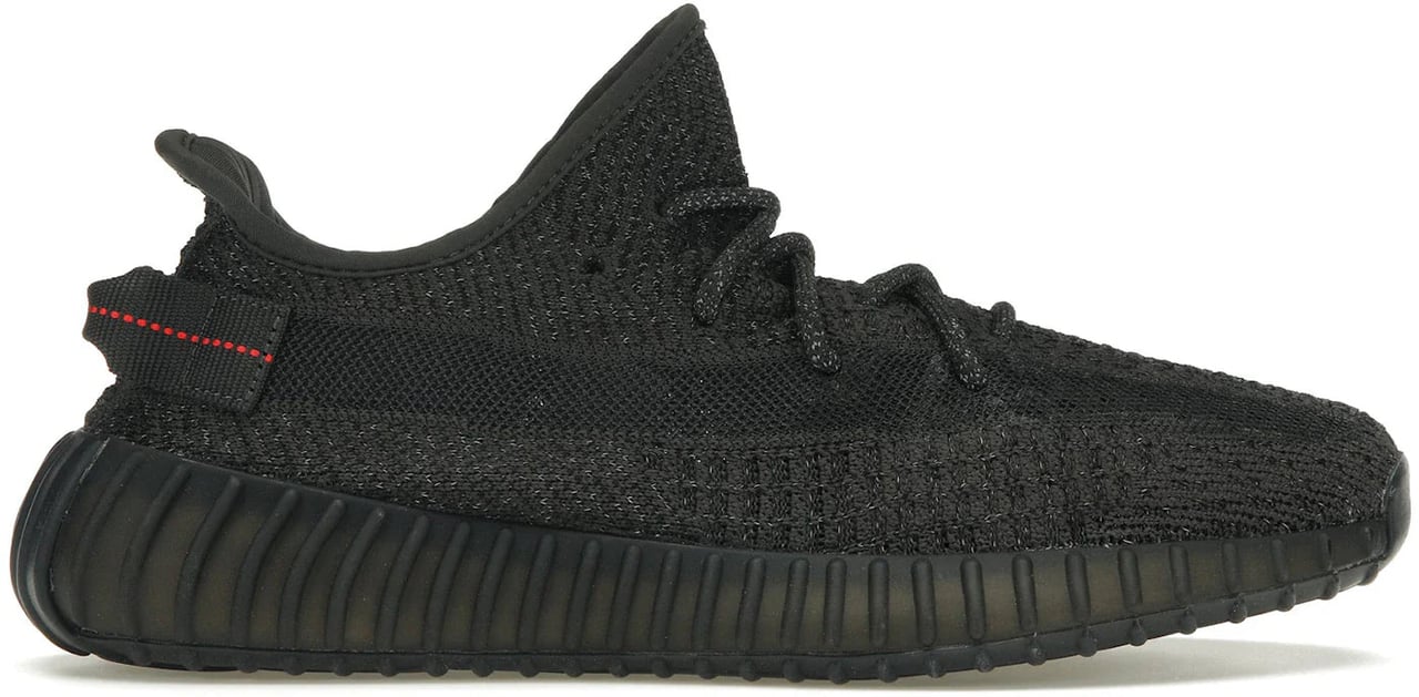adidas Yeezy Boost 350 V2 Static Black (Reflective) Zwart