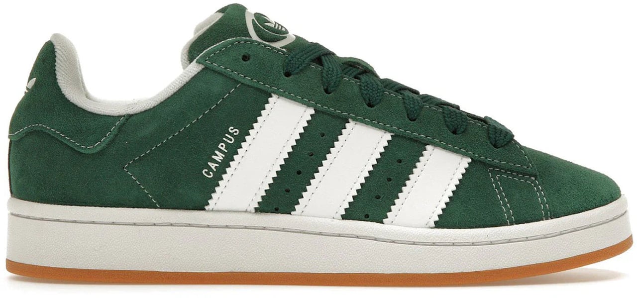 Adidas adidas Campus 00s Dark Green White (Kids) Groen