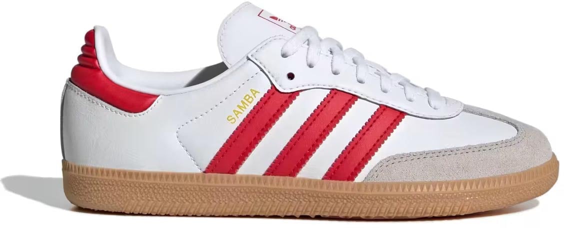 Adidas adidas Samba OG Cloud White Better Scarlet (GS) Divers