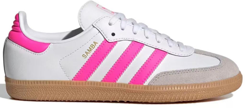 Adidas adidas Samba OG White Lucid Pink (GS) Divers