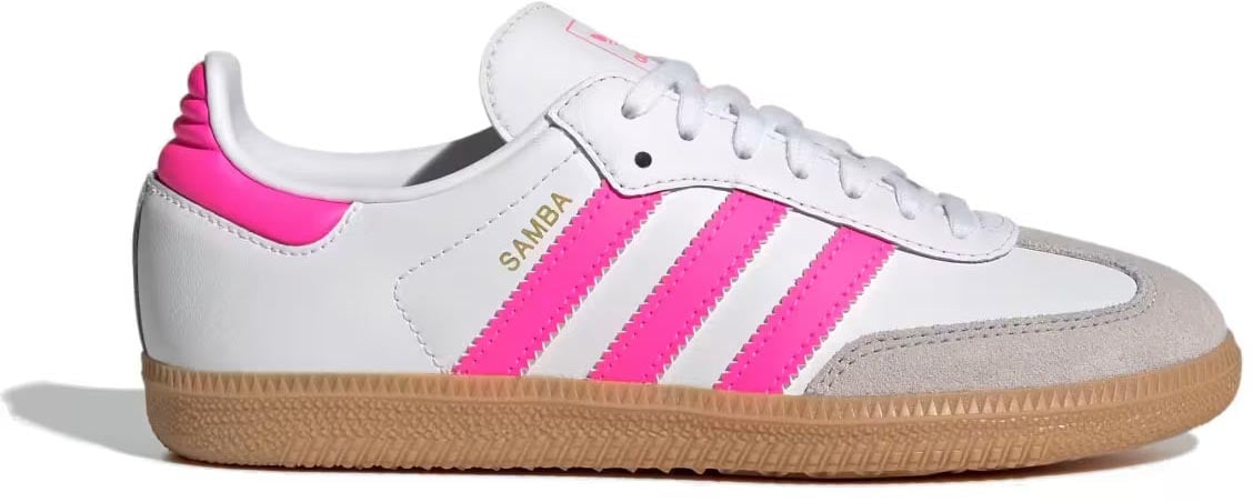 Adidas adidas Samba OG White Lucid Pink (GS) Divers