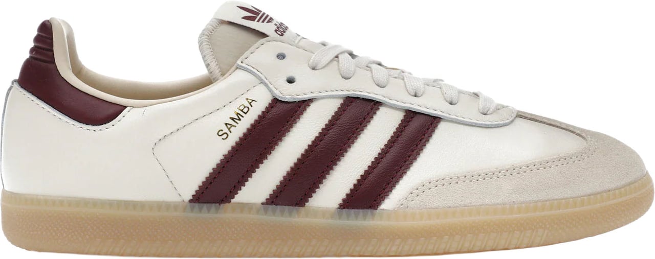 adidas Samba OG Wonder White Shadow Red Wit