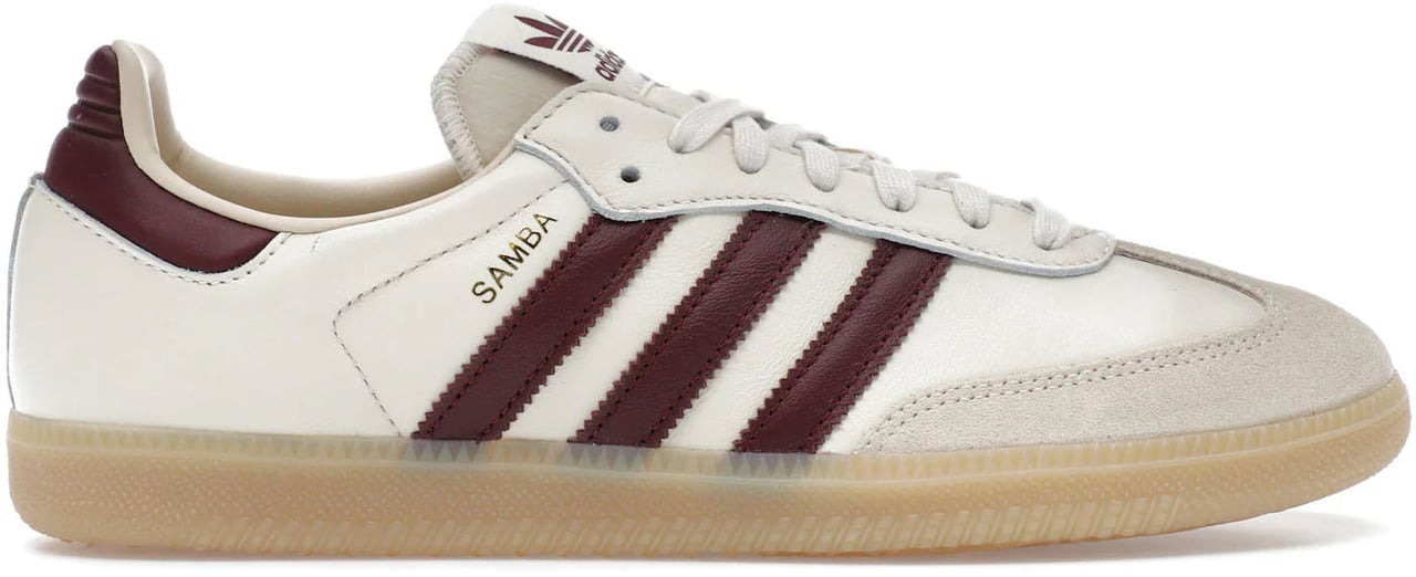 Adidas adidas Samba OG Wonder White Shadow Red Wit