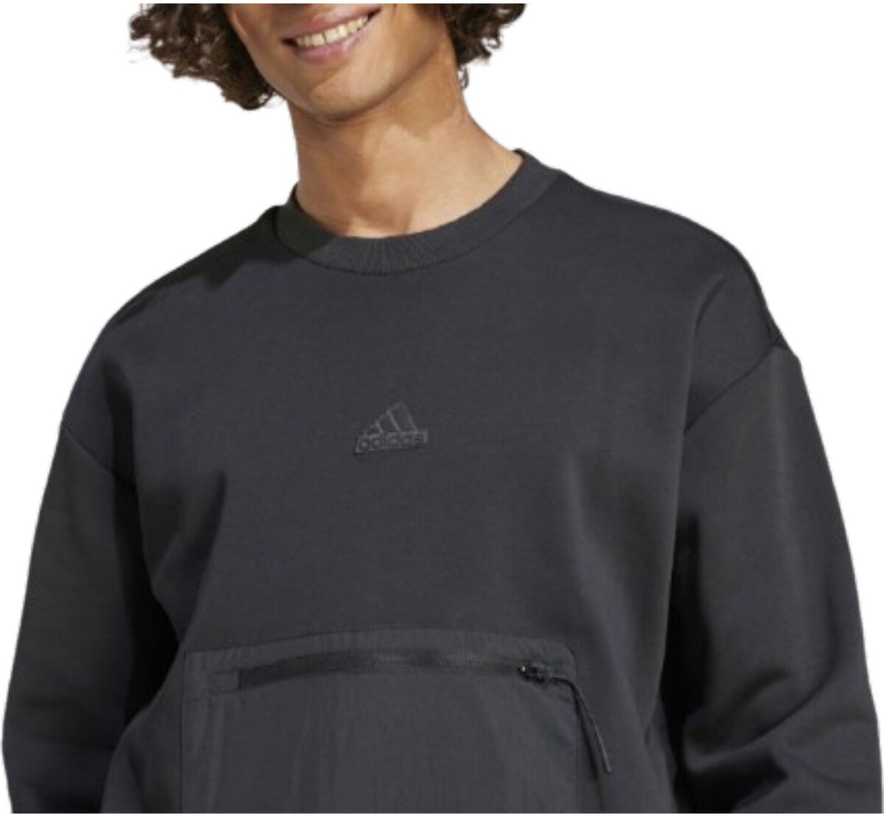 Adidas Men Sweatshirts Zwart