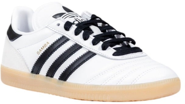 Adidas Originals Black And White Artificial Leather Athletic Sneakers Zwart