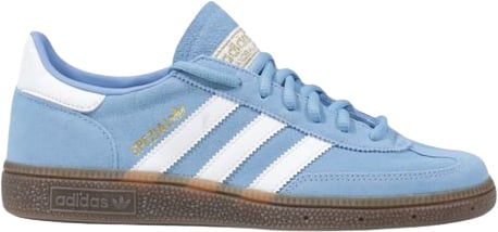 Adidas Adidas Originals Blue Nubuc Leather Sneakers Blauw