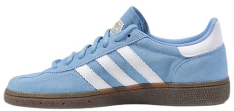 Adidas Adidas Originals Blue Nubuc Leather Sneakers Blauw