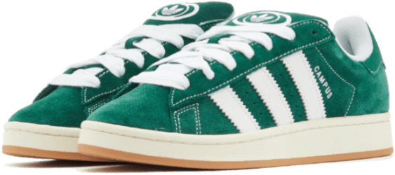 Adidas Adidas Campus 00s Dark Green Cloud White Groen