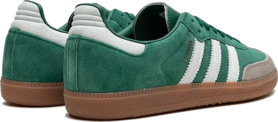 Adidas Adidas Samba OG Collegiate Green Gum Grey Toe Groen
