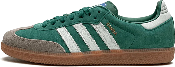Adidas Adidas Samba OG Collegiate Green Gum Grey Toe Groen
