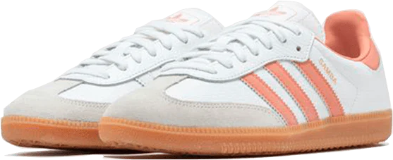 Adidas Adidas Samba OG White Wonder Clay Gum Wit