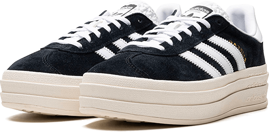 Adidas Adidas Gazelle Bold Core Black White Zwart